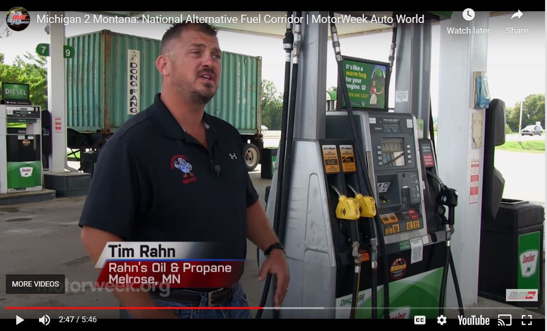 Tim Rahn MotorWeek alternative fuel