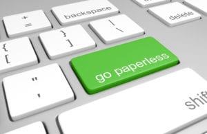 Paperless invoicing