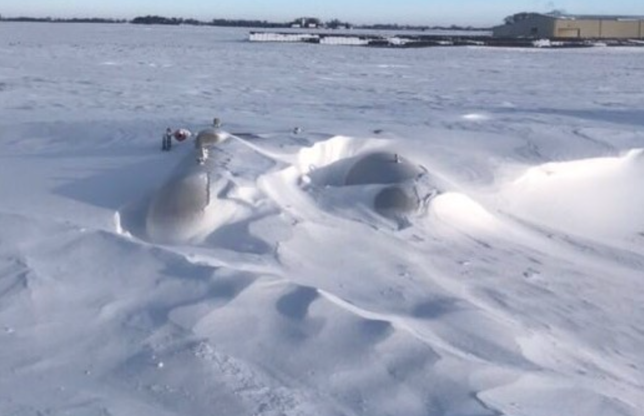 Don't Let Snow Buildup On and Around Your Propane Tank Rahn's Oil