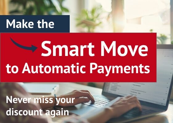 Make the smart move to automatic payments